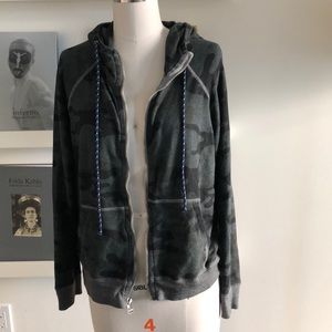 Sundry Camo Zip-up hoodie